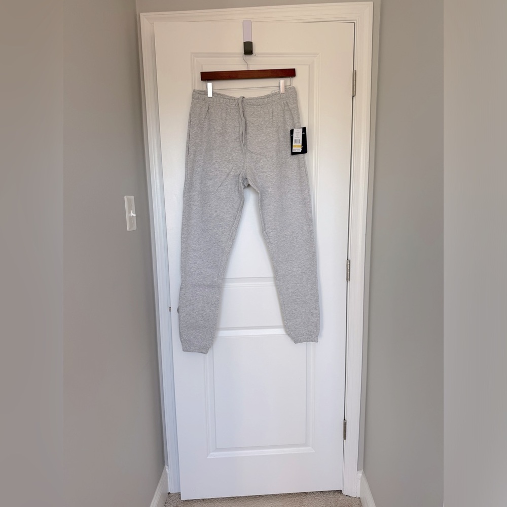 Surf & Swim Co. Heather Grey Fleece Joggers with Pockets (Size: M)